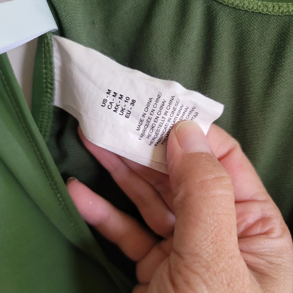 The Bikini Lab, One Piece, Green, Size Medium - Picture 7 of 9